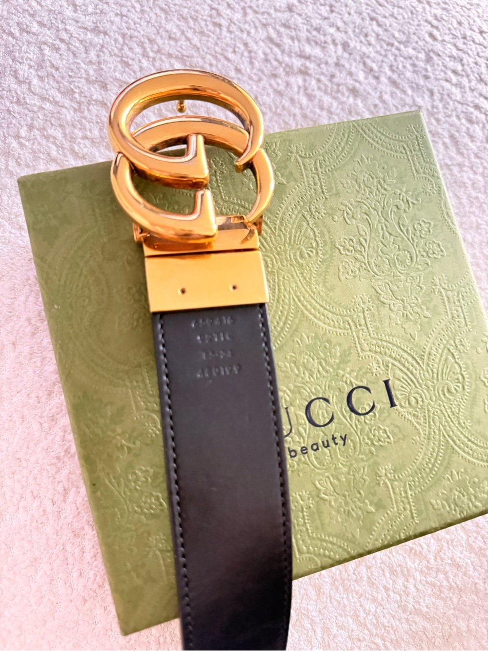 Authentic Gucci GG Marmont Reversible Belt - Picture 6 of 7
